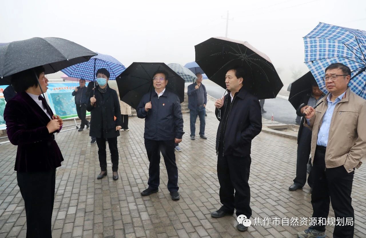 国家自然资源督察济南局局长田文彪到我市调研